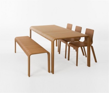 Eco-Friendly-Bamboo-Dining-Table-Design-for-Dining-Room-Furniture-by-Henrik-Tjaerby-590x504
